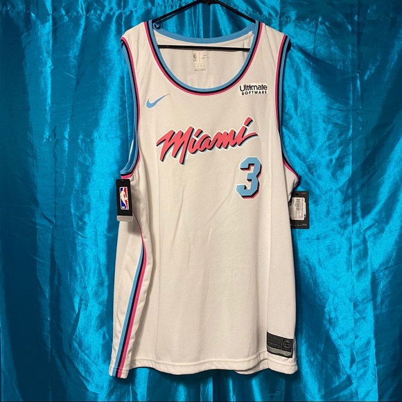 NBA Other - Miami Heat Dwyane Wade Nike Vice jersey